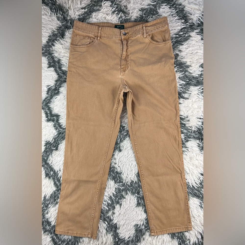 Woolrich Men's Khaki Jeans Pants Tan Size 36X30